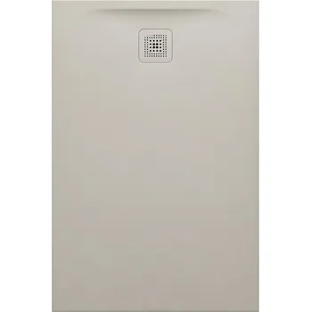 Sprchová vanička LAUFEN PRO Sprchová vanička, obdélníková, s odtokem na kratší straně, materiál Marbond 1200x800, Béžová matná - H2109521860001