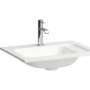 Umyvadlo LAUFEN MEDA Umyvadlo do nábytku 'slim', materiál Marbond 575x445, Bílá mat - H8141137571111