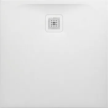 Sprchová vanička LAUFEN PRO Sprchová vanička, čtvercová, s odtokem na straně, materiál Marbond 800x800, Bílá - H2109500000001