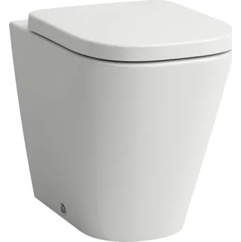 Klozet LAUFEN MEDA Stojící klozet, 'Silent flush', rimless, hluboké splachování, vodorovný/svislý odpad Vario 540x360, Bílá - H8231110000001