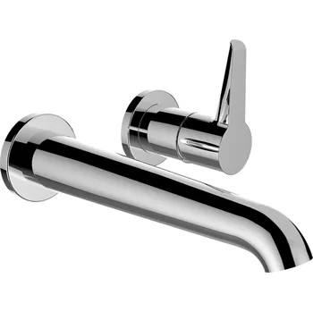 Vodovodní baterie LAUFEN PURE Umyvadlová podomítková pro 2-bodový Simibox, výtok 180 mm, chrom 1x1, no colour - HF901722100000