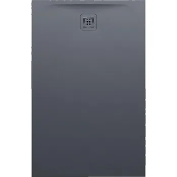 Sprchová vanička LAUFEN PRO Sprchová vanička, obdélníková, s odtokem na kratší straně, materiál Marbond 1400x900, Antracit - H2129570780001