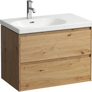 Nábytek LAUFEN LANI Skříňka pod umyvadlo, se 2 zásuvkami, pro umyvadlo H817086 735x450, Divoký dub - H4035921122671