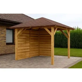 Pergola Dřevěná pergola Altán Borneo+Roma 265x265
