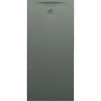 Sprchová vanička LAUFEN PRO Sprchová vanička, obdélníková, s odtokem na kratší straně, materiál Marbond 1600x750, Betonově šedá - H2139550790001