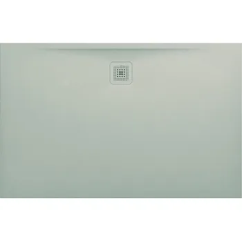 Sprchová vanička LAUFEN PRO Sprchová vanička, obdélníková, s odtokem na delší straně, materiál Marbond 1400x900, Light grey - H2109590770001