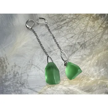 Náušnice Skleněné náušnice Nanovo - Hakon