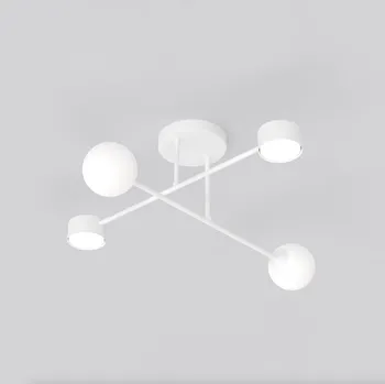 Emibig HOLON 4 WHITE Stropní svítidlo/stropní svítidlo Bílé G9. GX53 8W MAX LED. 12 MA