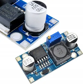 Měnič napětí ROSFIX MODUL MĚNIČ NAPĚTÍ STEP-DOWN DC LM2596S 1.5-35V 3A POTENCIOMETR