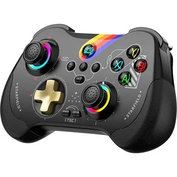 Herní ovladač Bezdrátový ovladač pro Steam Switch/PS/PC/Android/iOS černý 1 ks