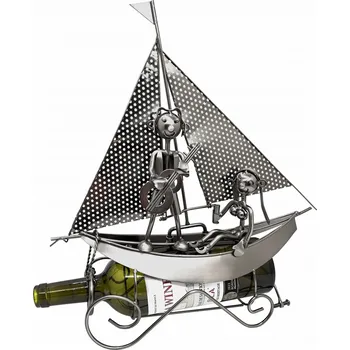 Stojan na víno Stojan na víno kovový na láhev 0,75 l "PARALOVE II" Ideální jako Dárek