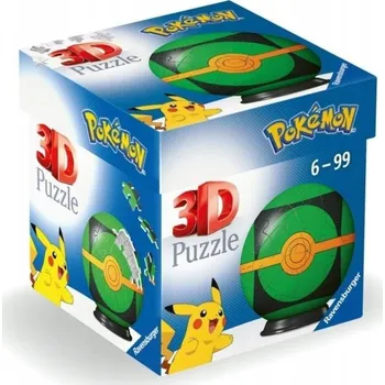 Puzzle RAVENSBURGER 116263 Puzzle-Ball Pokémon: Dusk Ball