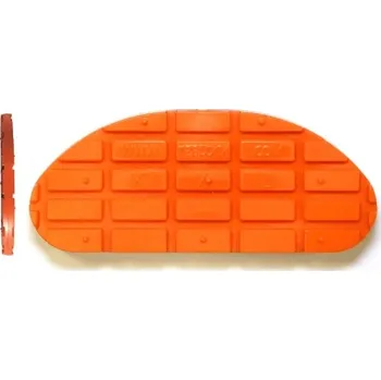 Bloček (polyuretanový, tvrdý, oranžový) - 135 mm