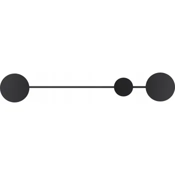 Nástěnné svítidlo Step into Design Nástěnná LED lampa CLEX - 2 černá, 86 cm