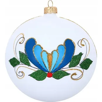 Vánoční dekorace Zdobená Vánoční Koule 5,5 cm vánoční koule ks