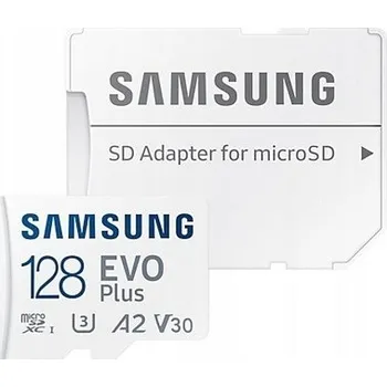 Paměťová karta MicroSD karta SAMSUNG Evo Plus microSDXC 128GB 128 GB