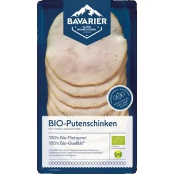 Hotové jídlo Bavarier Krůtí šunka s medem 70 g bio BIO Množství: 1 ks
