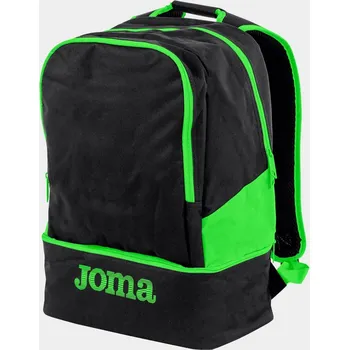 Sportovní batoh Batoh Joma BACKPACK ESTADIO III Black-Fluor-Green zelená