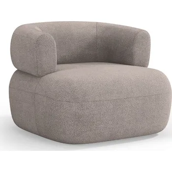 Křeslo Béžové křeslo z textilie bouclé Jenny – Micadoni Home ID_1627644