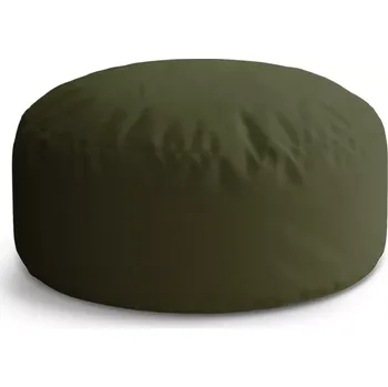 Taburet Sablio Taburet Circle Olivově zelená: 38x48 cm