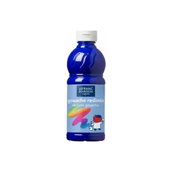 Vodová barva Temperová barva Lefranc Redimix 500ml – 009 Brilliant Blue (Ultramarine)