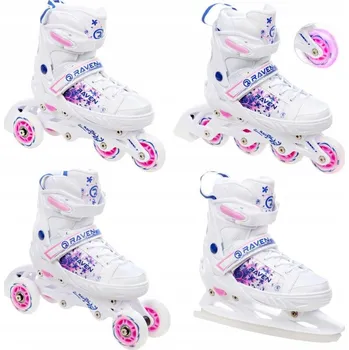 Kolečkové brusle Raven Meia 4v1 EU 31-35, pánský (hokejový) + DÁREK