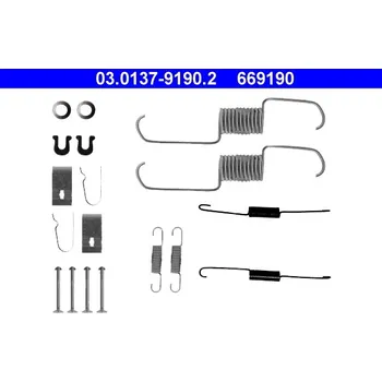 Přislušenství brzdového systému ATE Sada prislusenstvi, brzdove celisti 03.0137-9190.2 ATE 03.0137-9190.2