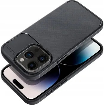 Pouzdro na mobilní telefon Pouzdro CARBON PREMIUM pro IPHONE 17 Air, černé