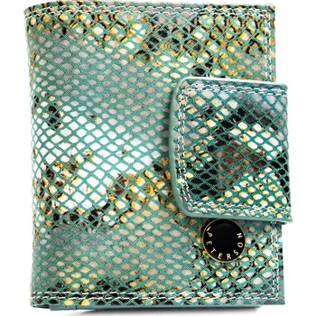 Peterson dámská peněženka z pravé kůže modrá