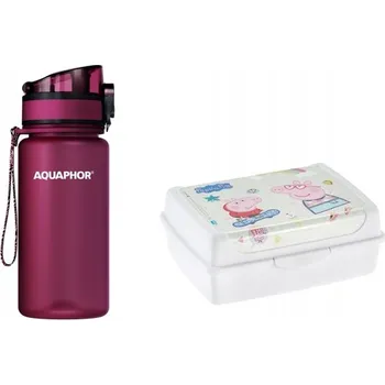 Láhev Filtrační láhev Aquaphor City 0,35 l červená