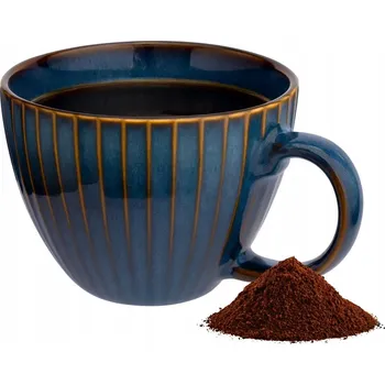 Altom Design Reactive Stripes Velký porcelánový Šálek na kávu 450 ml