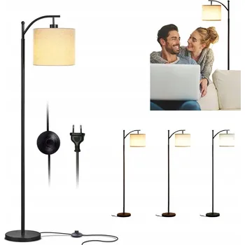 Stojací lampa Stojací lampa Bedee STOJACÍ LAMPA E27 12 W černá