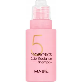 Šampon MASIL 5 Probiotics Color Radiance ochrana barvy s vysokou UV ochranou SPF 50, 50 ml
