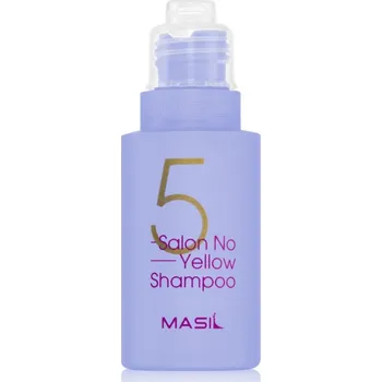 Šampon MASIL 5 Salon No Yellow fialový neutralizační šampon pro blond vlasy, 50 ml