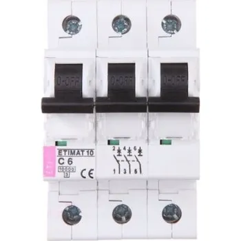 vypínač Jistič ETI Polam 230 V IP20 6 A