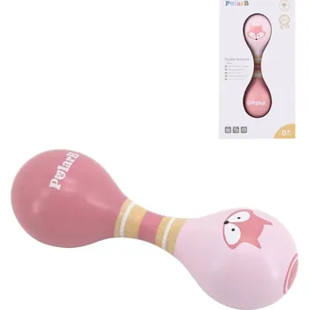 Dřevěná hračka VIGA DŘEVO PolarB Rumbakoule baby dvojitá liška *DŘEVĚNÉ HRAČKY* | 37
