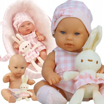 Panenka Panenka miminko Novorozenec v nosítku + Plyšová Hračka Sedí v oblečení Stator Z1040