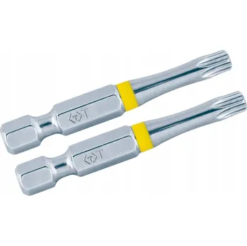 Bit King Tony Rázový bit 1/4" TORX 10, délka 50 mm, velikost T10, 2 ks 7T5010T-S1