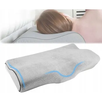 Polštář ORTOPEDICKÝ POLŠTÁŘ VELKÝ PRO SPANÍ NA BOKU PROFILOVANÝ PAMĚŤOVÁ PĚNA NOVÝ