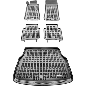 autokoberec Mercedes C W203 kombi sada koberců a rohož do kufru