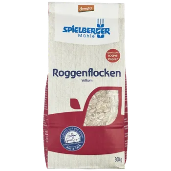 Spielberger Žitné vločky 500 g bio BIO VEGAN DEMETER Množství: 1 ks