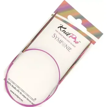 Jehlice KnitPro Symfonie kruhové fixní jehlice 2,75mm 50cm (KnitPro Symfonie kruhové dřěvěné jehlice 2,75mm 50cm)