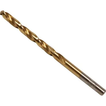 Vrták BGS Technic BGS 2040-5 Spirálový vrták HSS-G 5,0 mm s válcovou stopkou, TiN.