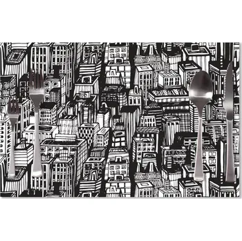 prostírání Sablio Prostírání Kreslené mrakodrapy: 40x30cm