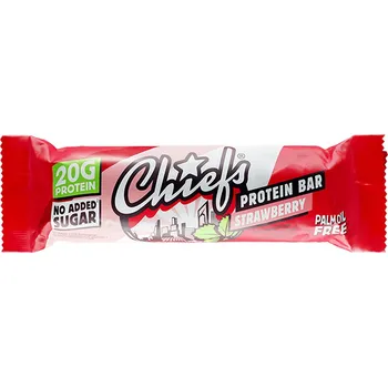 Aminokyselina Chiefs Protein Bar 55 g Příchuť: jahoda