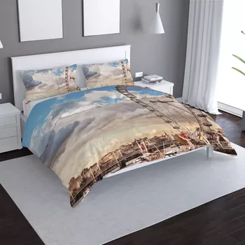 Povlečení Sablio Povlečení London eye - 140x220 / 90x70