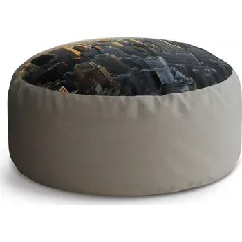 Taburet Sablio Taburet Circle New York Skyline: 38x48 cm