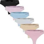 6PACK dámská tanga Gaubert vícebarevné (GBTW-3104/mix) XXL/3XL