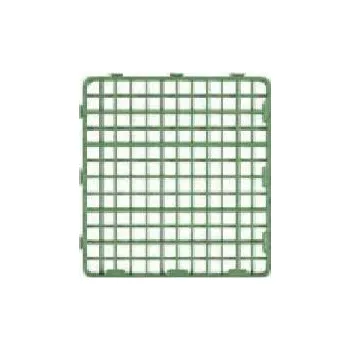Podlahový rošt pro drůbež, zelená, 25 x 25 cm