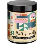 Holly Jolly - limitovaná eko sójová svíčka ve skle 210ml Soaphoria